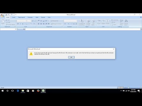 How to Recover a Corrupt Excel File