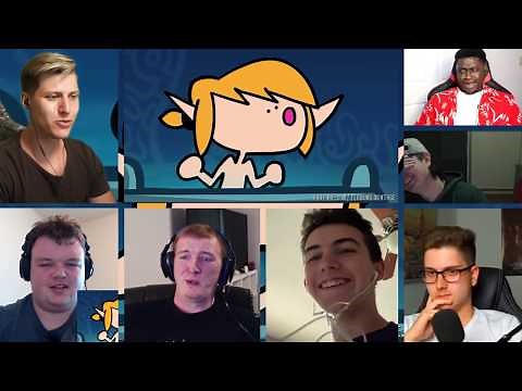 Something About Zelda Breath of the Wild ANIMATED SPEEDRUN ❤️❤️🖤 ANY% [REACTION MASH-UP]#648