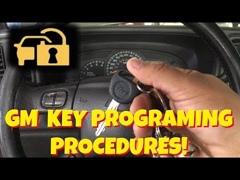 HOW TO PROGRAM A GM/CHEVY CODED/ANTI THEFT KEY FOR FREE! SAVE MONEY!!!