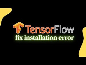 FIX "Could Not Find a Version That Satisfies the Requirement TensorFlow" (2026)