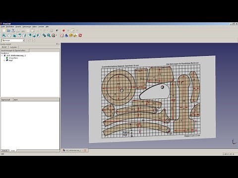 FreeCAD Tutorial 23 - Vektorisierung