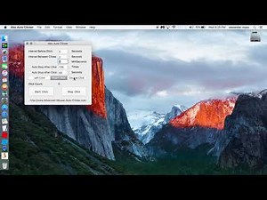 How to get an auto clicker for Mac users.