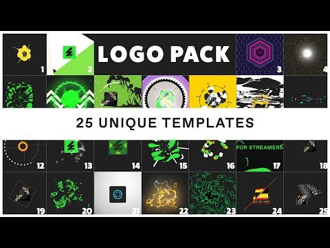 Logo Motion Pack | 25 Animated Logo Templates