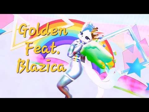 ⭐ From Cute to Demon Queen! 🔥 | Blazica MMD Dance – Golden