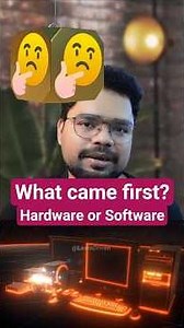 What came first? 👨🏻‍💻