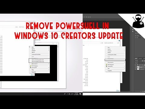 [HOW TO] REMOVE POWERSHELL IN WINDOWS 10!