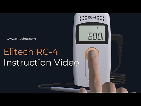 How to Setup the Elitech Data Logger RC-4