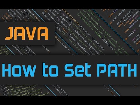 How to set JAVA Path on Windows 10