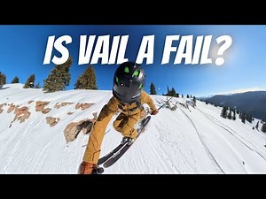 My first time skiing VAIL