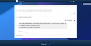 ChatBot App with Suggestion in PHP/OOP Free Source Code