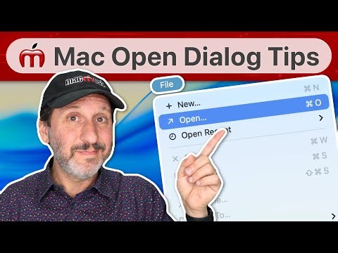 10 Mac File Open Dialog Tips