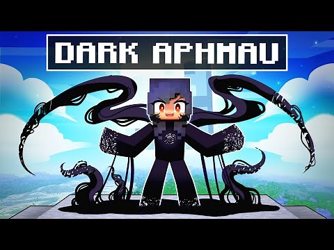 Turning into DARK APHMAU in Minecraft!