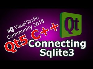 Qt5 C++ How To Connect Qt Application To Sqlite3 Database #29