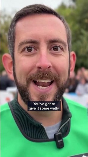 Wild scenes at the World Conker Championships