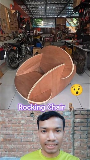 Amazing DIY Rocking Chair Made from Plywood