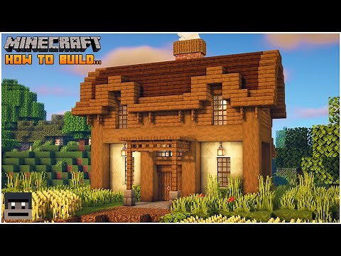 Minecraft Farm House Tutorial (+Interior)