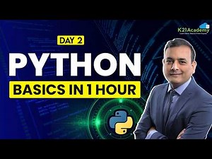 Python Basics for Beginners | Python Machine Learning Tutorial (2025)