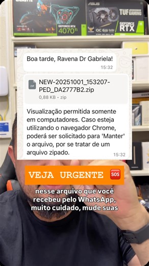 Erenito Junior | JNTelecom | Assistência Técnica on Instagram: "🚨 ALERTA GRAVE 🚨 Um arquivo .zip malicioso foi detectado e identificado como HEUR:Trojan.Multi.Powenot.a. Ele não é apenas um vírus comum, mas um trojan avançado que atua de várias formas ao mesmo tempo: Esse malware usa o próprio SearchProtocolHost.exe do Windows (processo legítimo de indexação) para tentar se camuflar. Ele é capaz de executar comandos remotos via PowerShell, criar tarefas agendadas para persistência, roubar dado