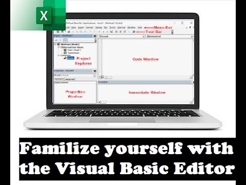 001. Learn the ins and outs of the Visual Basic Editor (VBE) - Beginner's Tutorial