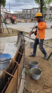 Concrete Pouring for Bench Seat | Real Construction Workflow