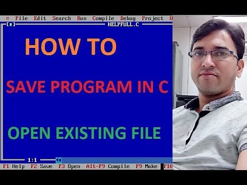 #2 | How To Save C program | How To Open a program | C program by Ashok Singh | HELPFUL GUIDE ASHOK