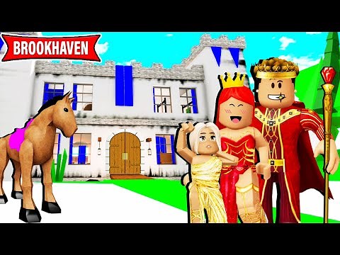 I Started A ROYAL FAMILY With My BOYFRIEND In BROOKHAVEN! (Roblox Brookhaven RP)