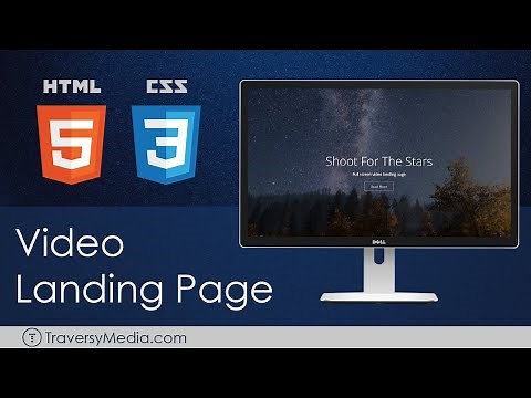 Full Screen Video Background - HTML & CSS
