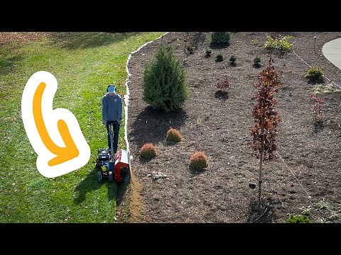 The Ultimate Flower Bed Edging Machine (Brown Bed Edger) | The Southerner's Northern Garden