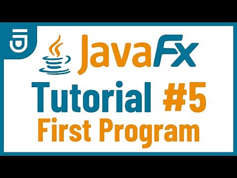 Your First Program | JavaFX GUI Tutorial for Beginners