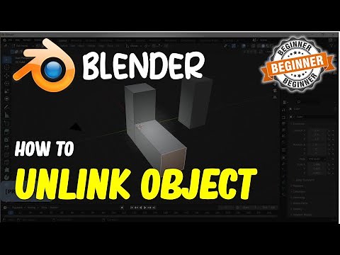 Blender How To Unlink Object