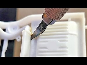 Hot X-acto knife for plastic model styrene cutting
