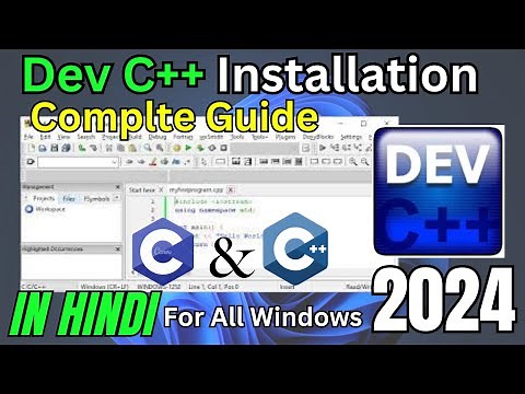 How to install DEV C++ on Windows 7/10/11 [ 2024 Update ] Latest GCC Compiler for C and C++