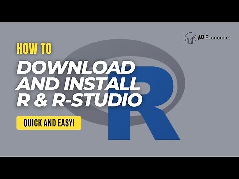 Download and Install R and R Studio in Simple Steps