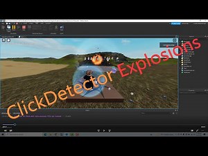 Roblox Studio Scripting : ClickDetector Explosions