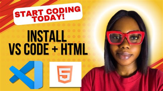 Zero to HTML: Install VS Code & Build Your First Webpage. Ready to start your journey into web development? In this tutorial, I guide you through installing Visual Studio Code and creating your first HTML file from scratch — clear, simple, and perfect for absolute beginners. If you’re starting from zero, this is the best place to begin. Let’s build your foundation the right way. #WebDevelopment #HTMLTutorial #FrontendDevelopment #ZeroToHTML #BeginnerCoding #VSCode #LearnToCode #TechSkills #CodeW
