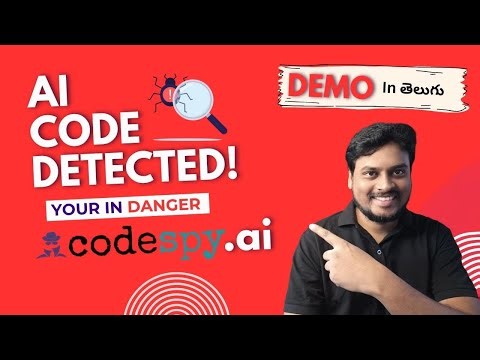 CodeSpy.ai Review & Demo | Detect AI-Generated Code in Java, Python, JS & More in Telugu