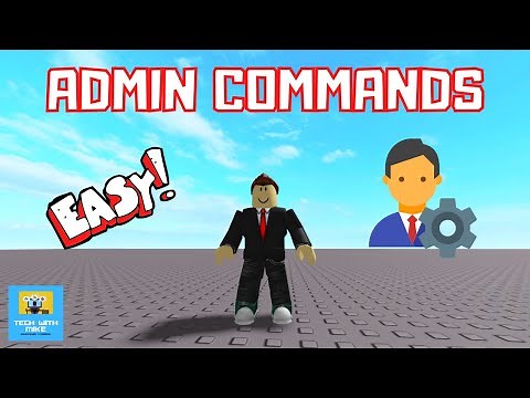 How to Make Admin Commands - Roblox Studio Tutorial