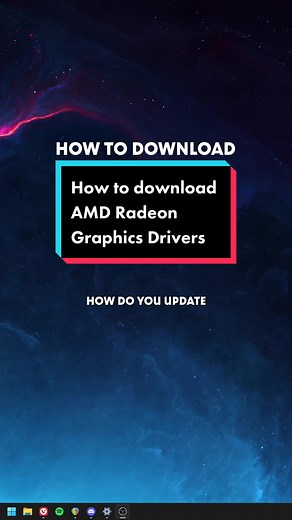 How to download the latest AMD Radeon graphics card drivers. Hopefully this helps, John! #optimizepc #pcgaming #techtok #techtips #amd #amdradeon