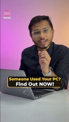 See Who Used Your PC & What They Did #windowstips #windowssecurity #windowspc #windowstricks #tech