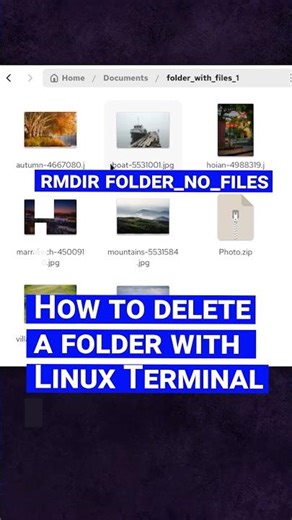 How to recover files/folders lost in Linux after using Terminal commands as rm, rmdir, or mv #short