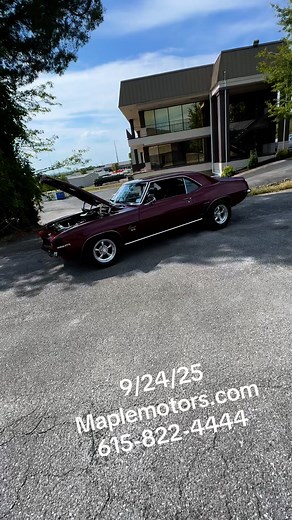 316K views · 6.9K reactions | 1969 Chevrolet Camaro Big Block 396 4 Speed $45,900 Maplemotors.com # 3260 https://youtu.be/vSV1jpF6Z_U #1969 #69 #chevrolet #camaro #bigblock | Maple Motors | Facebook