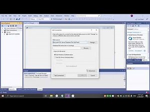 Connection to sql server database file (.mdf) require localdb fix in a simplest way.
