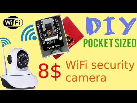 ESP32 wireless camera DIY | ESP32-CAM Tutorial