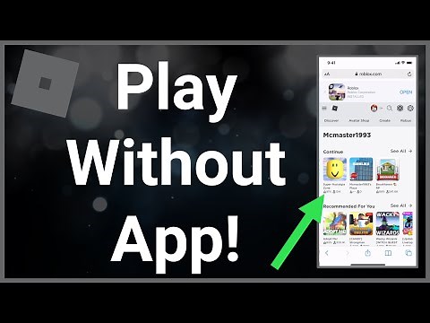 How To Play Roblox Without The App - No Download!
