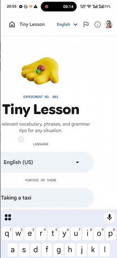 Little Language lesson - Tiny lesson