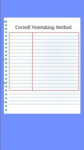 The Basics of the Cornell Note Taking Method