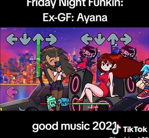 FNF Ex-Girlfriend Ayana: Nostalgic Love Song ft. Ex-GF and BF | FNF Mods 2024
