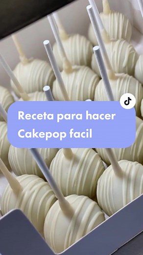 Receta para hacer Cakepop facil