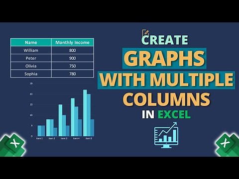 How to Create Graphs in Excel with Multiple Columns
