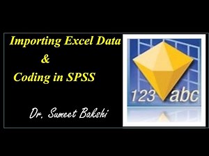 Importing Excel Data into SPSS |SPSS Tutorials | SPSS For Beginners | Import Excel into SPSS | SPSS